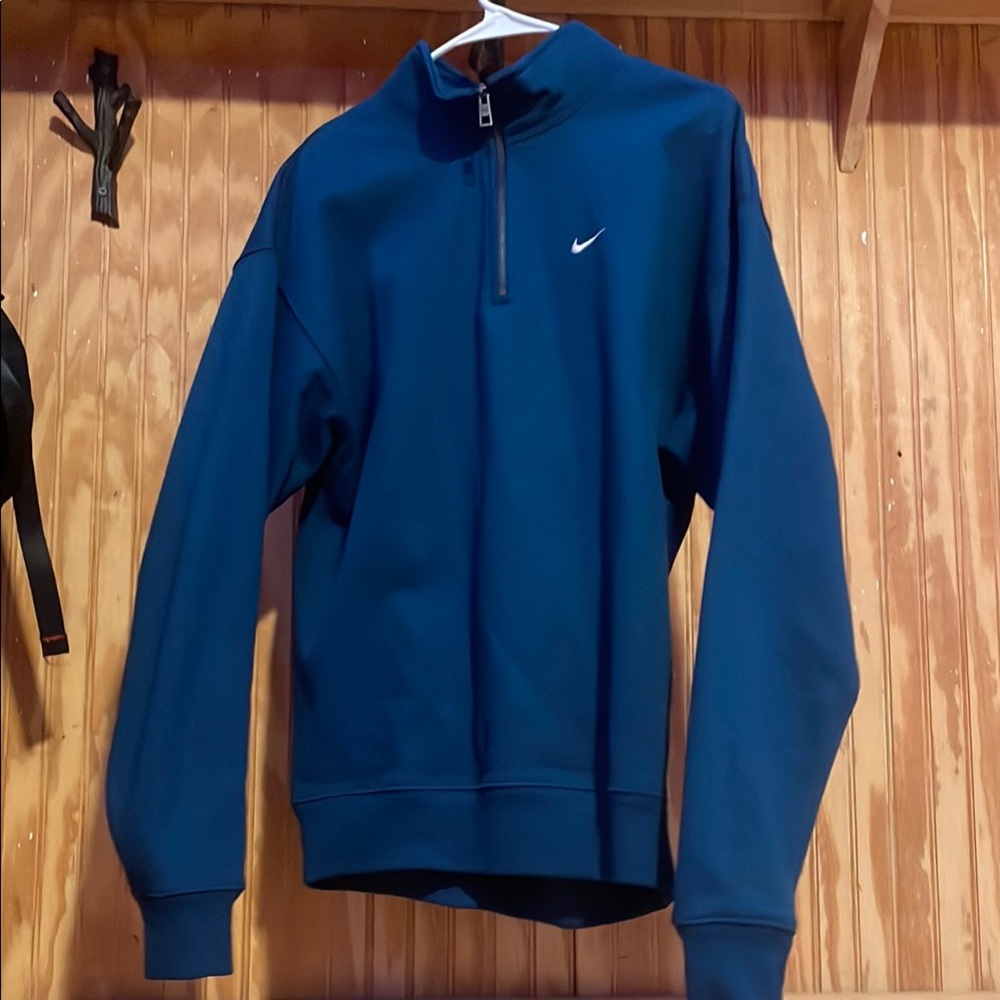 Nike Blue Half-Zip Pullover